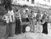 Roseln 1977: Steff,Helmut,Mr.Singer,Strau,Johnny,Fritz,Andi